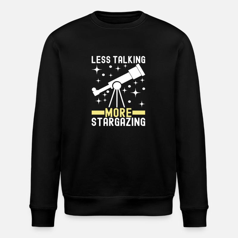 Atronome Astronomy - Stanley/Stella ROLLER Unisex Organic Sweatshirt - black