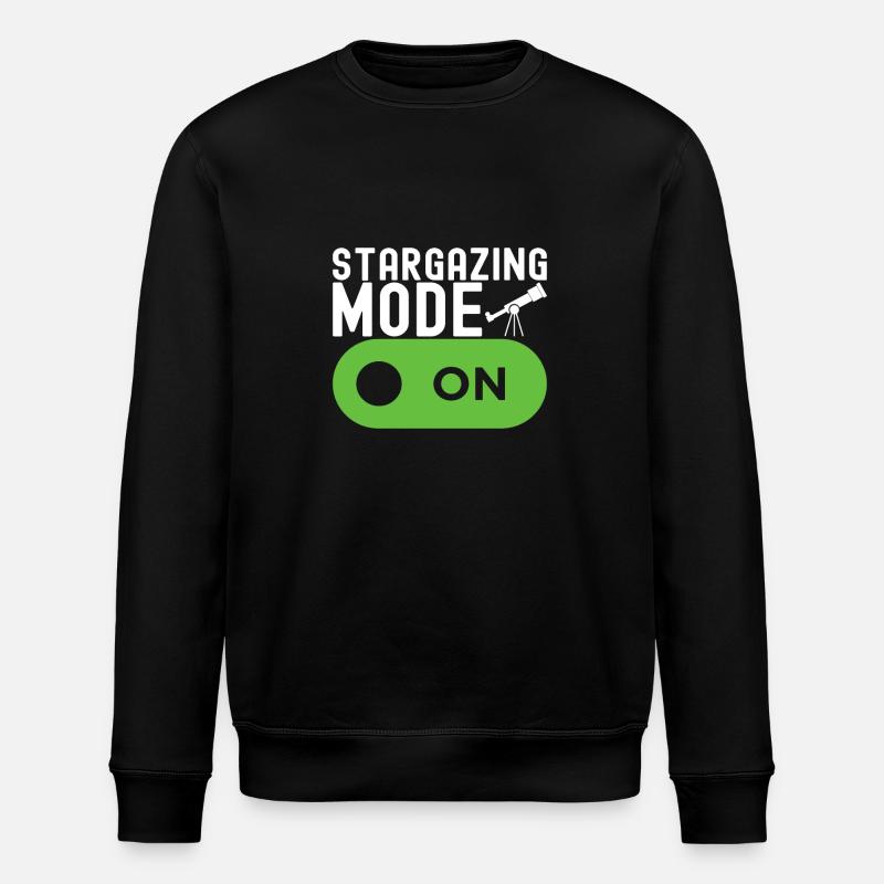 Atronome Astronomy - Stanley/Stella ROLLER Unisex Organic Sweatshirt - black