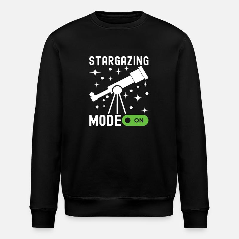 Atronome Astronomy - Stanley/Stella ROLLER Unisex Organic Sweatshirt - black