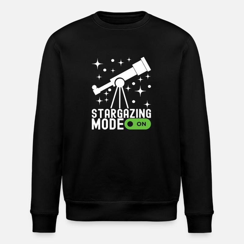 Atronome Astronomie - Stanley/Stella Unisex Bio-Sweatshirt ROLLER - Schwarz