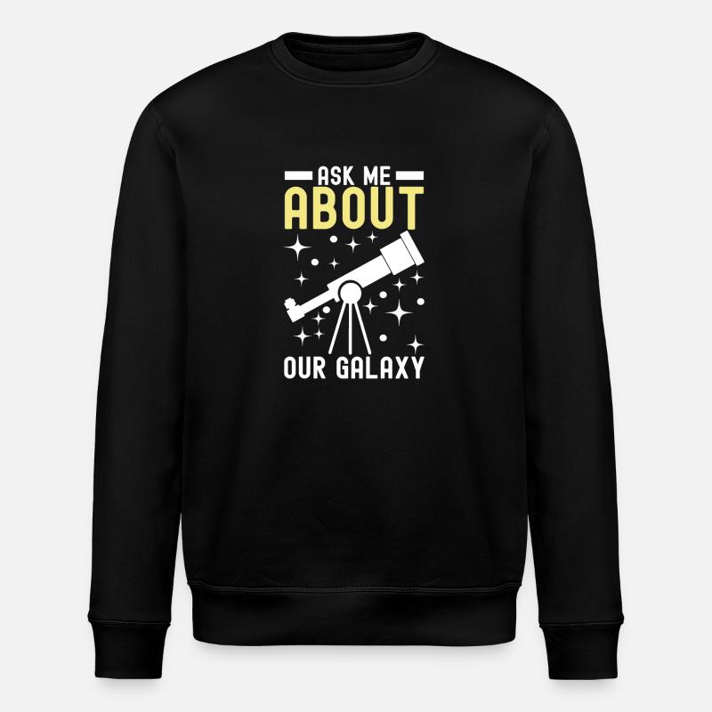 Astronomie Atronome - Sweat bio ROLLER Stanley/Stella Unisexe - noir