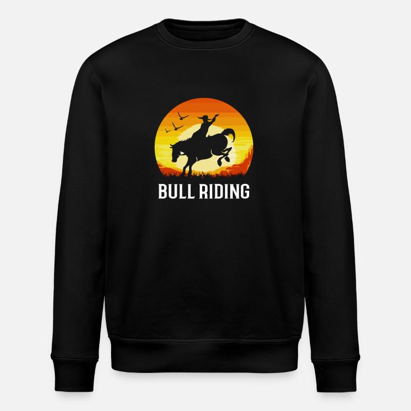 Rodeo - Stanley/Stella Unisex Bio-Sweatshirt ROLLER - Schwarz