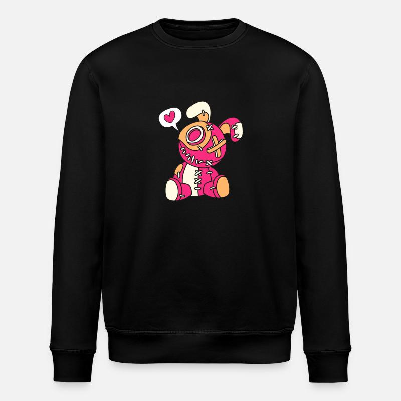 Voodoo - Stanley/Stella Unisex Bio-Sweatshirt ROLLER - Schwarz