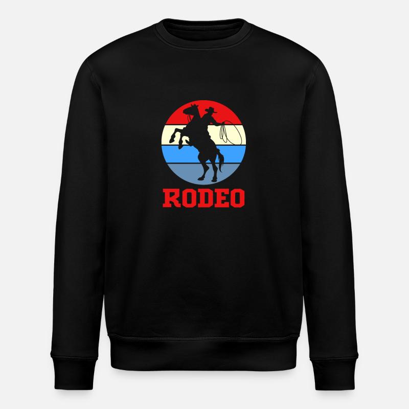Rodeo - Stanley/Stella ROLLER Unisex Organic Sweatshirt - black