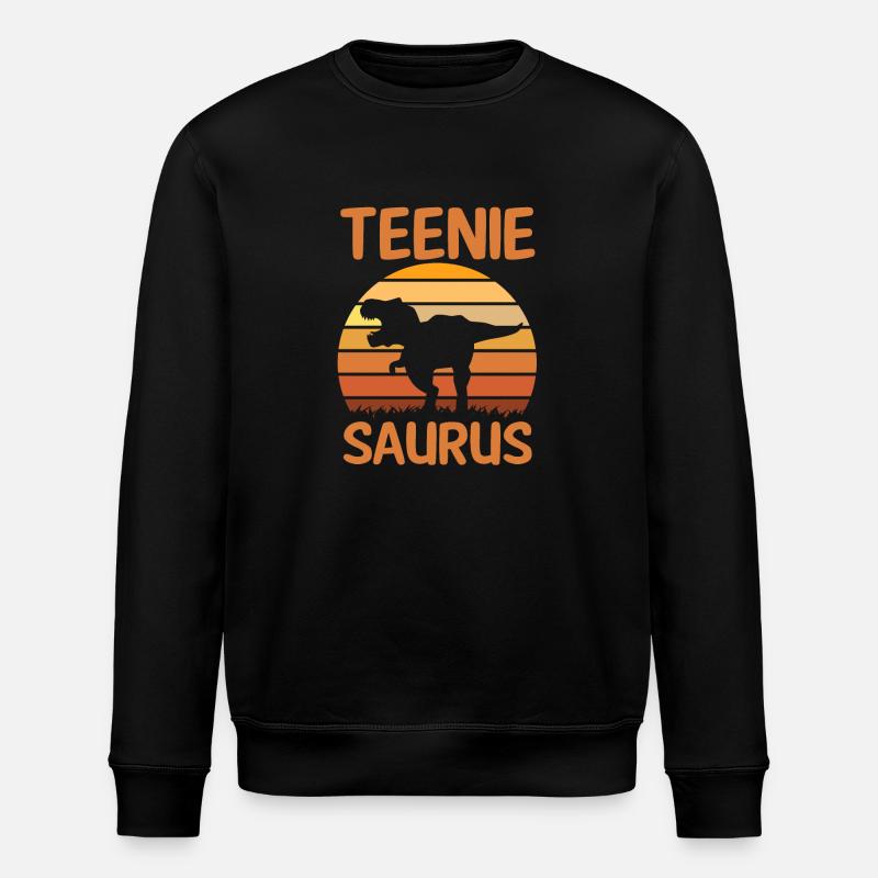 Dinosaure Dino Teeniesaurus - Sweat bio ROLLER Stanley/Stella Unisexe - noir