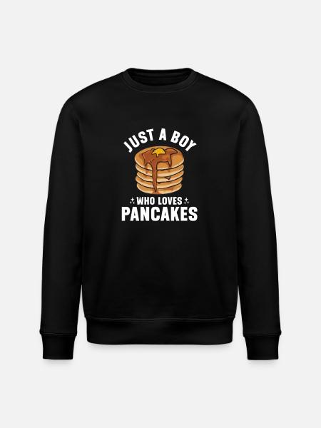 Pancake Breakfast Pancakes - Stanley/Stella ROLLER Unisex Organic Sweatshirt - black