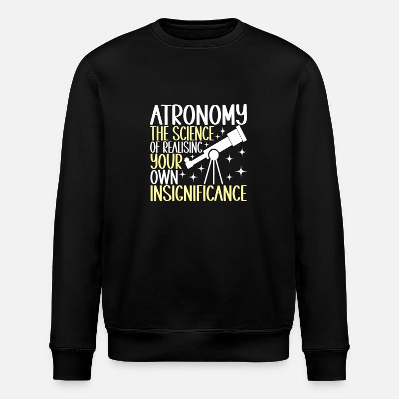 Astronomie astronome - Sweat bio ROLLER Stanley/Stella Unisexe - noir