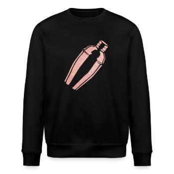 Bartender Mixologist Shaker - Stanley/Stella Unisex Bio-Sweatshirt ROLLER - Schwarz - Vorne - Nik (191cm)