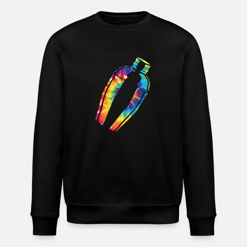 Barman Mixologue Tie Dye - Sweat bio ROLLER Stanley/Stella Unisexe - noir