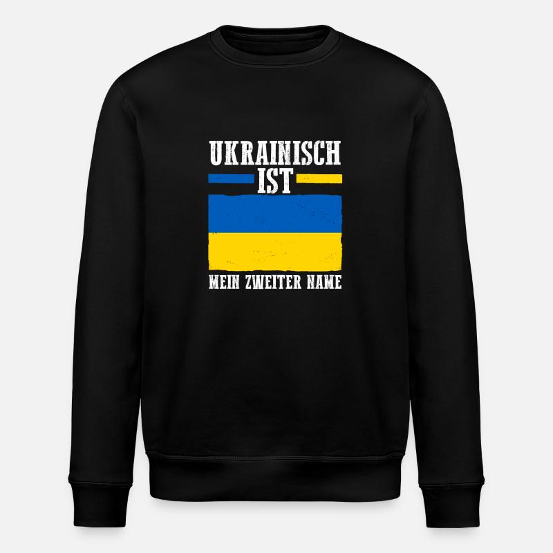 Ukrainiens Ukraine - Sweat bio ROLLER Stanley/Stella Unisexe - noir