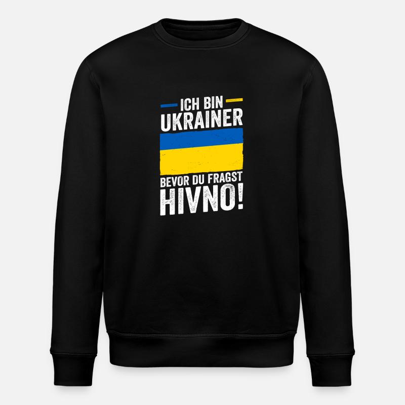 Ukrainiens Ukraine - Sweat bio ROLLER Stanley/Stella Unisexe - noir