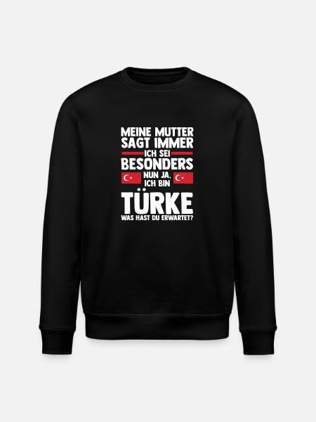 Turks Turkish Turkey - Stanley/Stella ROLLER Unisex Organic Sweatshirt - black
