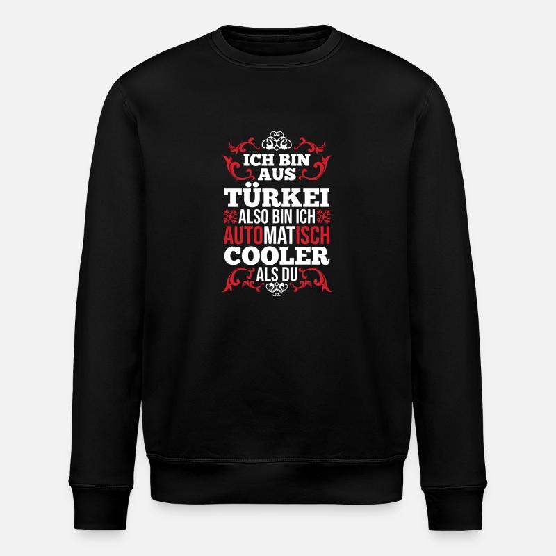 Turcs Turquie Turquie - Sweat bio ROLLER Stanley/Stella Unisexe - noir