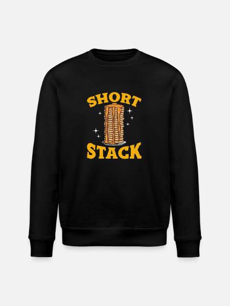 Pancake Breakfast Pancakes - Stanley/Stella ROLLER Unisex Organic Sweatshirt - black