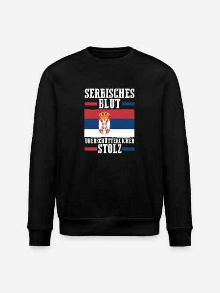 Serbe Serbe Serbie - Sweat bio ROLLER Stanley/Stella Unisexe - noir