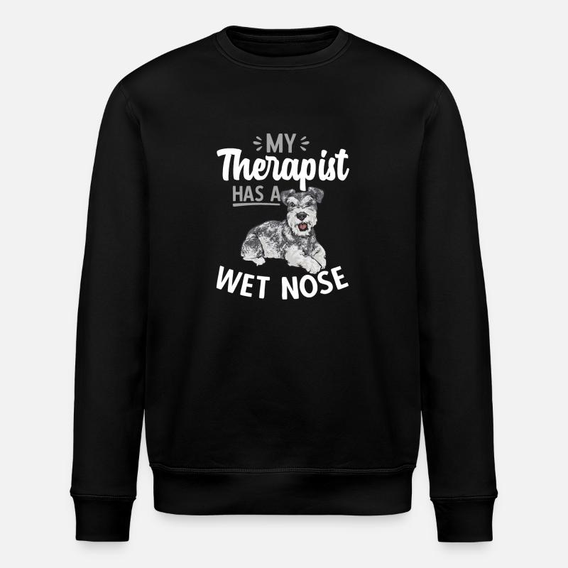 Schnauzer nain Chien Schnauzer - Sweat bio ROLLER Stanley/Stella Unisexe - noir