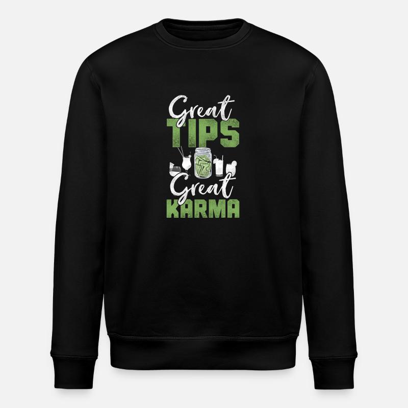 Barman Mixologue Bons plans - Sweat bio ROLLER Stanley/Stella Unisexe - noir