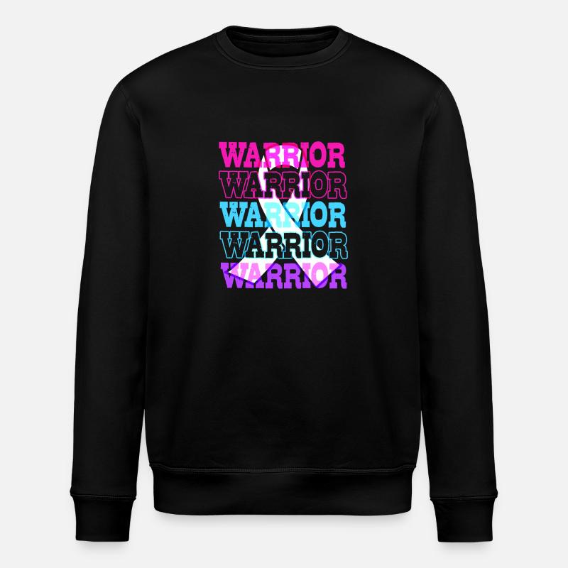 Thyroid cancer Thyroid cancer - Stanley/Stella ROLLER Unisex Organic Sweatshirt - black