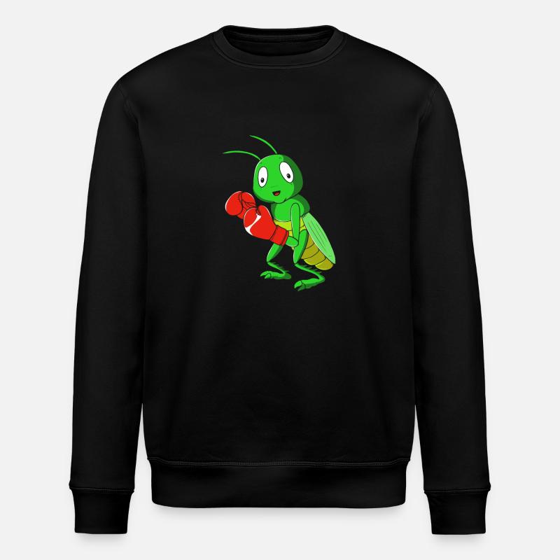 Sauterelle - Sweat bio ROLLER Stanley/Stella Unisexe - noir