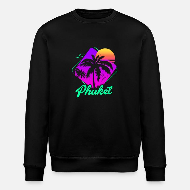 Thaïlande Langue thaïlandaise Phuket - Sweat bio ROLLER Stanley/Stella Unisexe - noir
