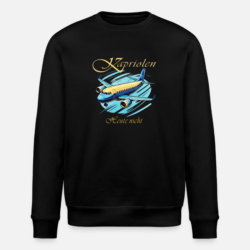AVION Capers Pas aujourd’hui - Sweat bio ROLLER Stanley/Stella Unisexe - noir
