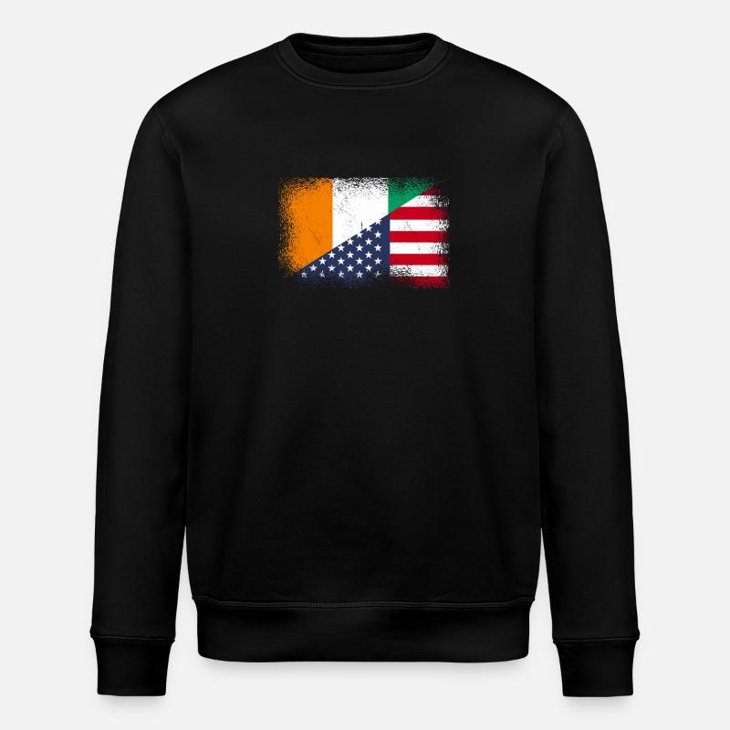 Côte d’Ivoire, États-Unis - Sweat bio ROLLER Stanley/Stella Unisexe - noir