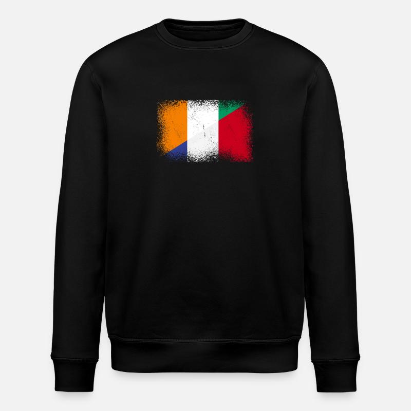 Côte d’Ivoire Farnreich - Sweat bio ROLLER Stanley/Stella Unisexe - noir