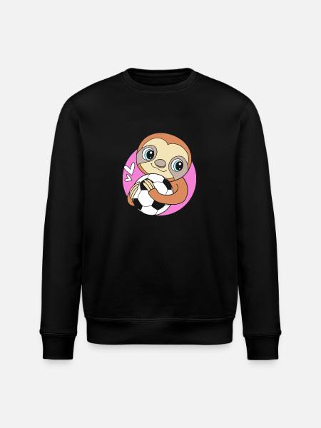 Sloth - Stanley/Stella ROLLER Unisex Organic Sweatshirt - black