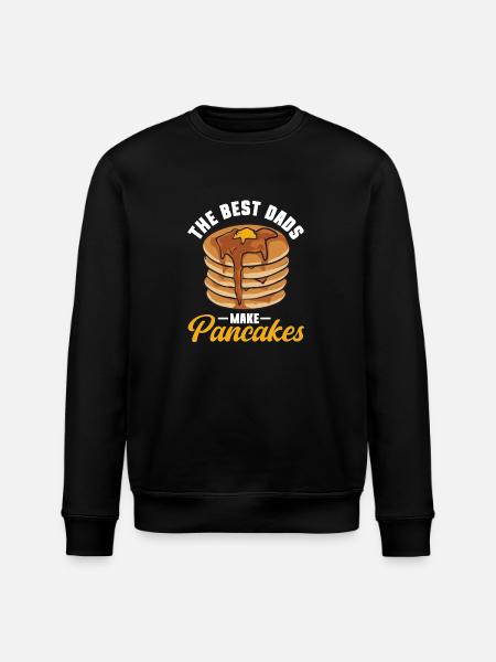 Pancake Breakfast Pancakes - Stanley/Stella ROLLER Unisex Organic Sweatshirt - black