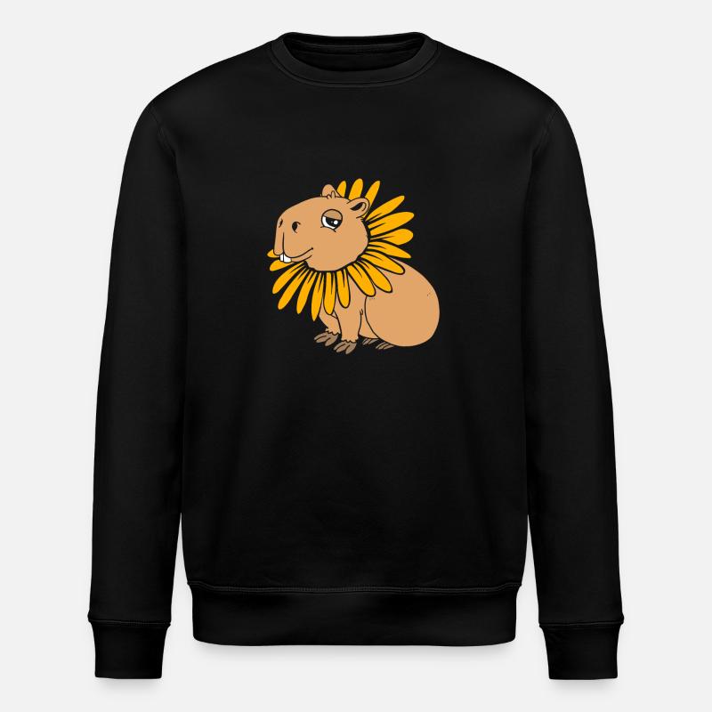 Capybara - Sweat bio ROLLER Stanley/Stella Unisexe - noir