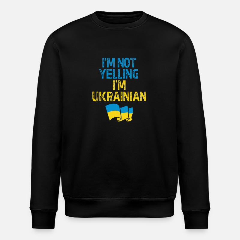 Ukraine - Sweat bio ROLLER Stanley/Stella Unisexe - noir