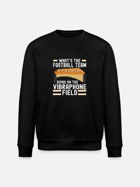 Vibraphon, vibraphonist - Stanley/Stella ROLLER Unisex Organic Sweatshirt - black