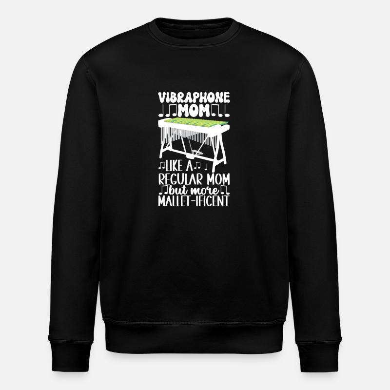 Vibraphon, vibraphonist - Stanley/Stella ROLLER Unisex Organic Sweatshirt - black