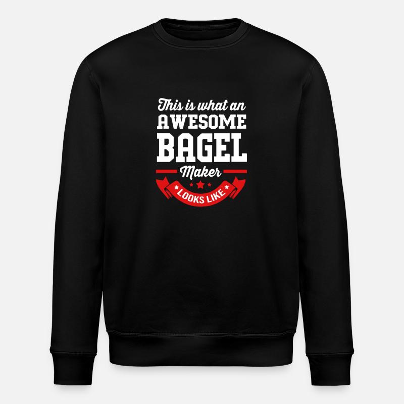 Bagel - Sweat bio ROLLER Stanley/Stella Unisexe - noir