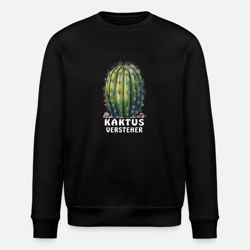 COMPRÉHENSEUR DE CACTUS - Sweat bio ROLLER Stanley/Stella Unisexe - noir