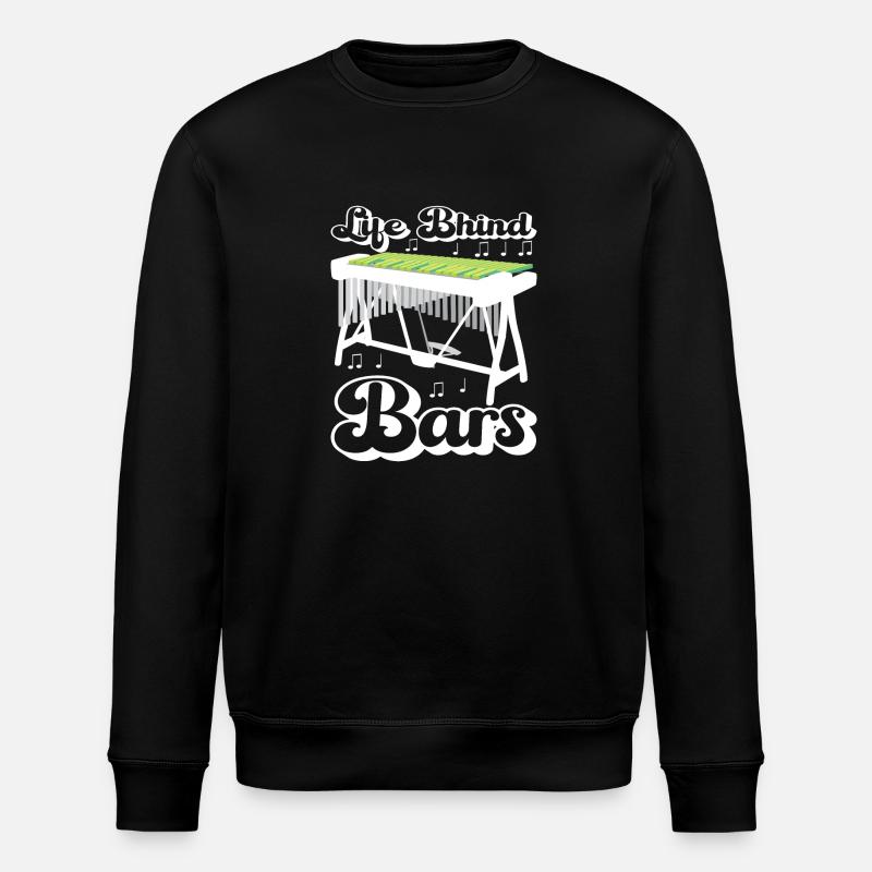 Vibraphon, vibraphonist - Stanley/Stella ROLLER Unisex Organic Sweatshirt - black