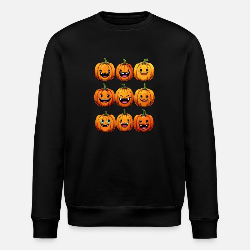 CITROUILLE - Sweat bio ROLLER Stanley/Stella Unisexe - noir
