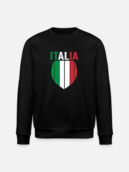 Italien Italiensk Italien Italien - Stanley/Stella økologisk unisex-sweatshirt ROLLER - sort