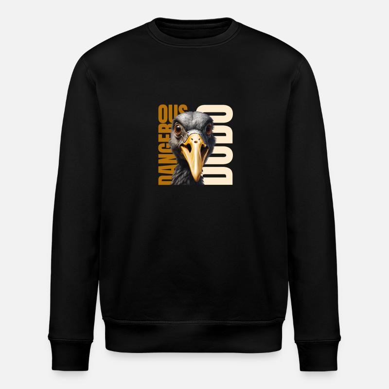 savage Dodo - Stanley/Stella ROLLER Unisex Organic Sweatshirt - black