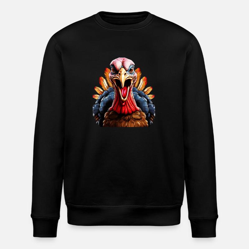 TRUTHAHN - Stanley/Stella Unisex Bio-Sweatshirt ROLLER - Schwarz