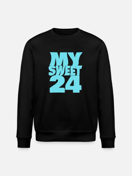 Sweet 24 - Stanley/Stella ROLLER Unisex Organic Sweatshirt - black
