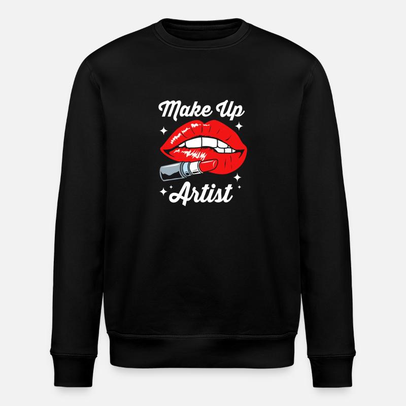 Maquilleuse esthéticienne - Sweat bio ROLLER Stanley/Stella Unisexe - noir