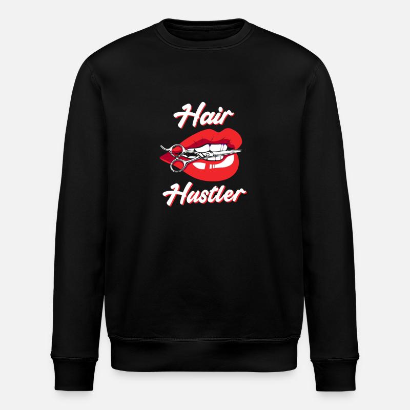 Esthéticienne Coiffeuse Coiffeuse - Sweat bio ROLLER Stanley/Stella Unisexe - noir