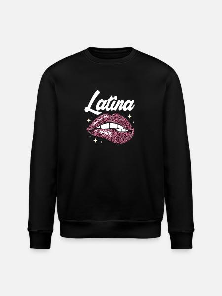 Latina Mutter - Stanley/Stella Unisex Bio-Sweatshirt ROLLER - Schwarz
