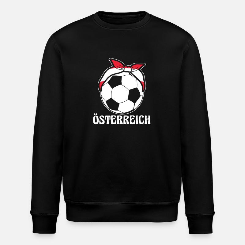 Austrians Austria - Stanley/Stella ROLLER Unisex Organic Sweatshirt - black