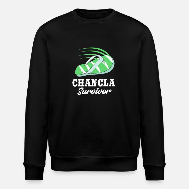 Latina Mom - Stanley/Stella ROLLER Unisex Organic Sweatshirt - black