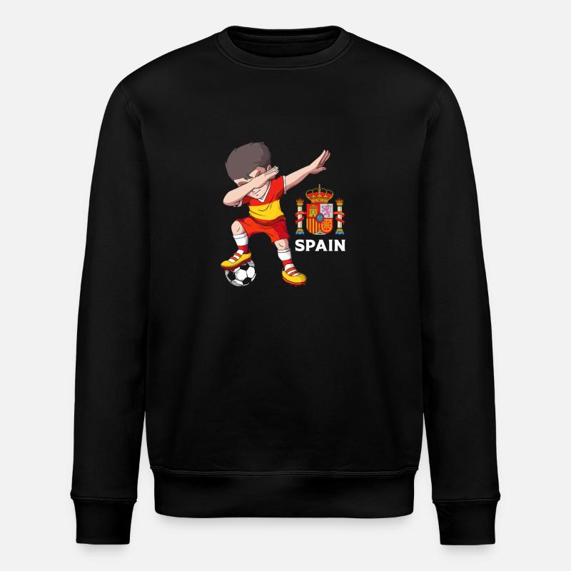 Spanien Spanisch - Stanley/Stella Unisex Bio-Sweatshirt ROLLER - Schwarz