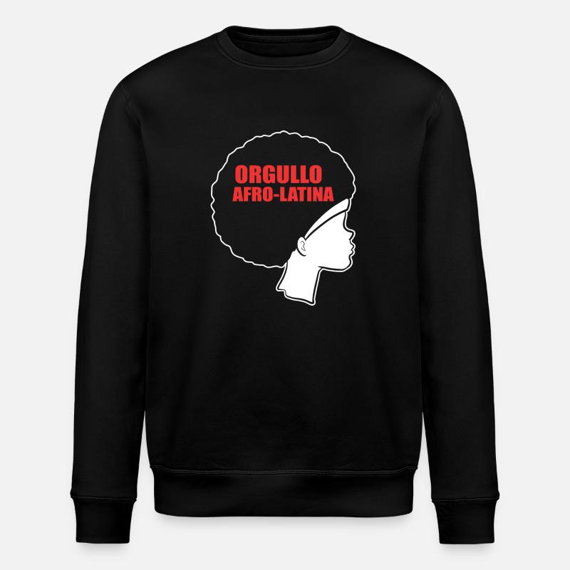 Afro Latina - Stanley/Stella Unisex Bio-Sweatshirt ROLLER - Schwarz