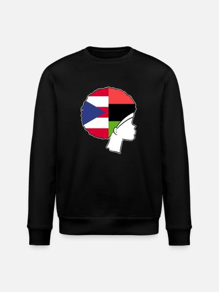 Afro Latina - Stanley/Stella ROLLER Unisex Organic Sweatshirt - black