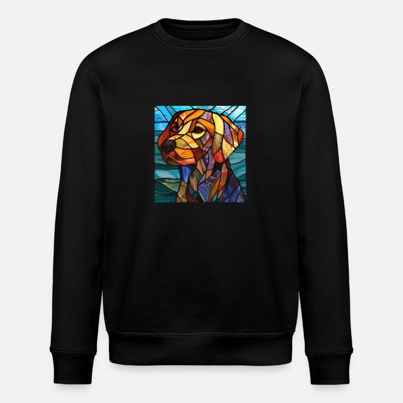 Vitrail artiste Vitrail Art - Sweat bio ROLLER Stanley/Stella Unisexe - noir